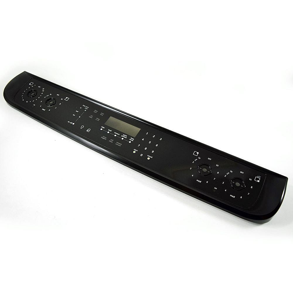Frigidaire Part #318922127, Range Control Panel And Overlay (Black) | 33.80 x 7.05 x 5.75