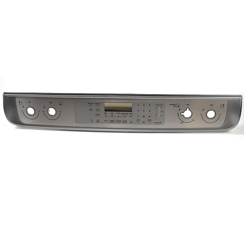 Frigidaire Part #318922146, Range Control Panel And Overlay (Black And Stainless) | 31.60 x 5.50 x 2.00