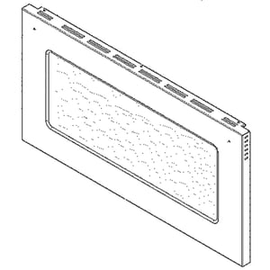 Range Lower Oven Door Outer Panel (stainless) 318934303