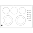 Cooktop Main Top Assembly for Kenmore 79045409410 - Part 318935233