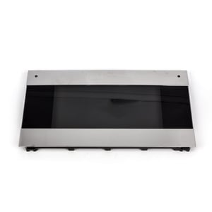 Range Oven Door Outer Panel (black And Stainless) 318939000