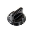 Range Warmer Zone Surface Element Knob (black) for Frigidaire FGEC3067MBB - Part 318949101