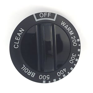Range Oven Temperature Knob (black) 3201758