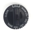 Range Oven Temperature Knob (black) for Kenmore 7919338981 - Part 3201758