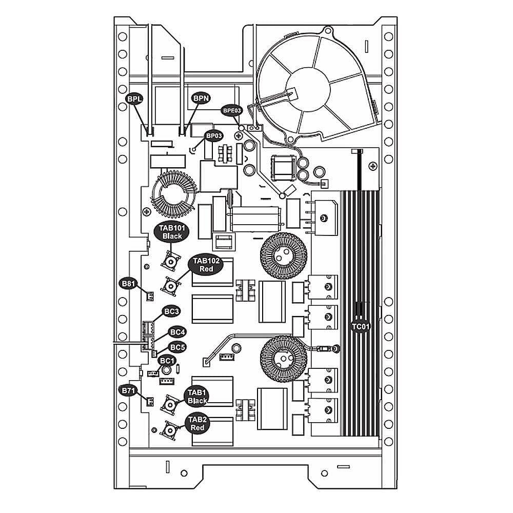 Part #357266088, Cooktop Induction Module (Replaces 357266087) / 22.00 x 20.10 x 4.50