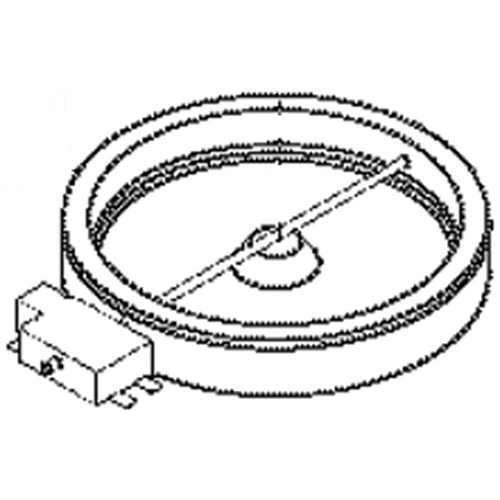 Part #a02843501, Cooktop Radiant Element, 6-In (Replaces 374063522)