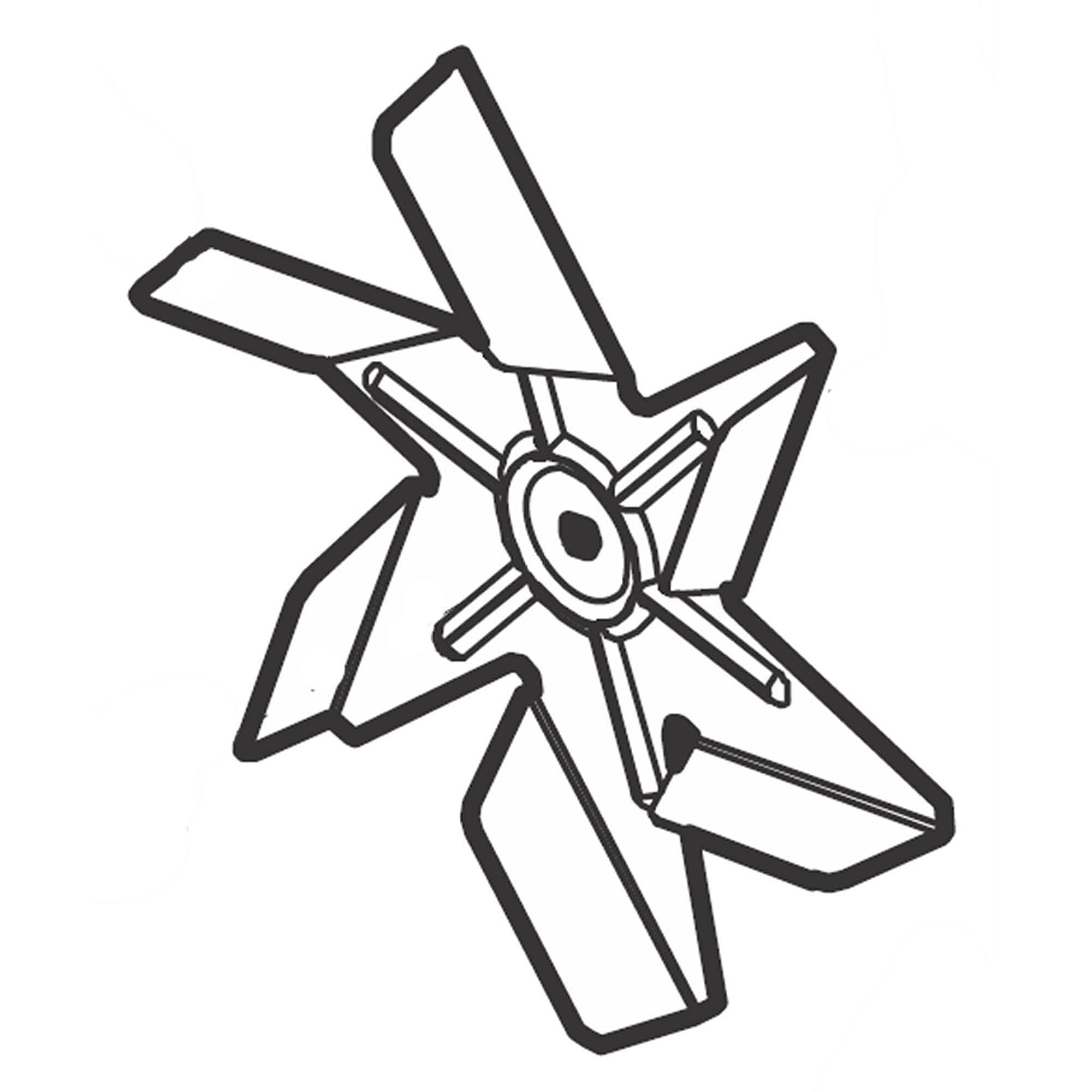 Part #4055548913, Electrolux Blade-Fan