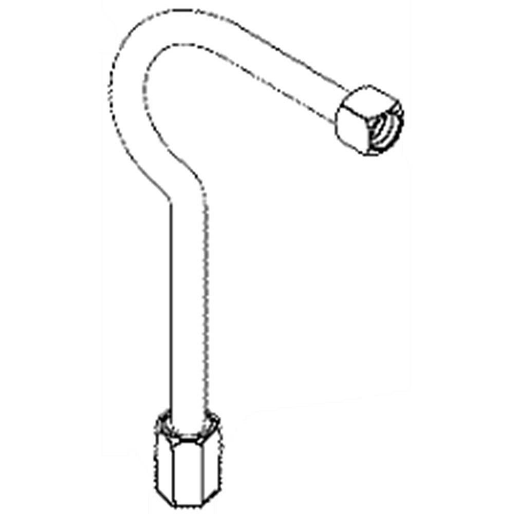 Kenmore Part #5303271092, Wall Oven Burner Supply Tube | 10.40 x 4.75 x 1.95
