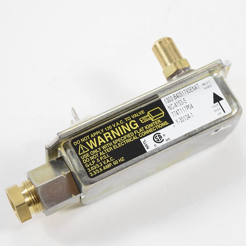 Tappan Part #5303276601, Range Oven Gas Valve | 4.45 x 2.15 x 1.70