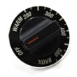 Range Oven Temperature Knob, Upper for Tappan 72-3981-23-07 - Part 5303284811