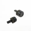 Range Oven Control Button (black) for Tappan TGF657BCW2 - Part 5303304677