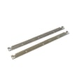 Range Oven Door Glass Retainer for Frigidaire PLES389DCD - Part 5303310511