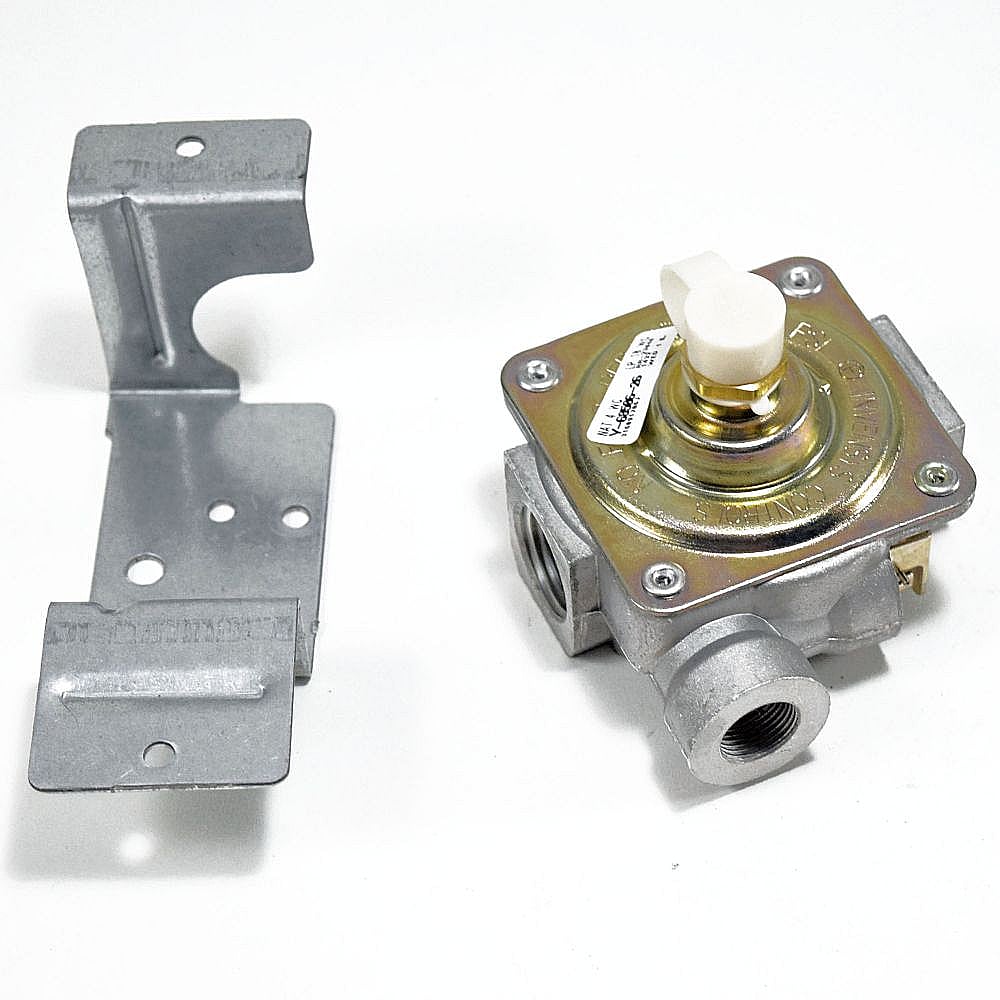 Photo of Range Pressure Regulator with Mounting Bracket from Repair Parts Direct