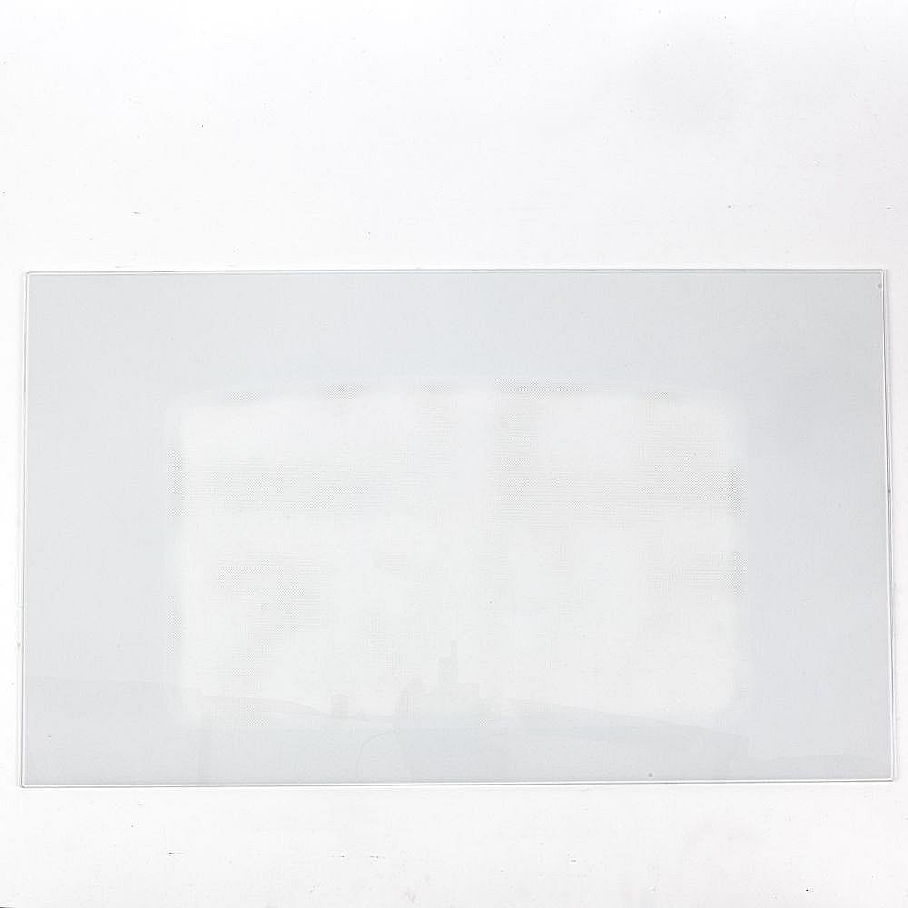 Photo of Range Oven Door Outer Panel and Foil Tape (White) from Repair Parts Direct