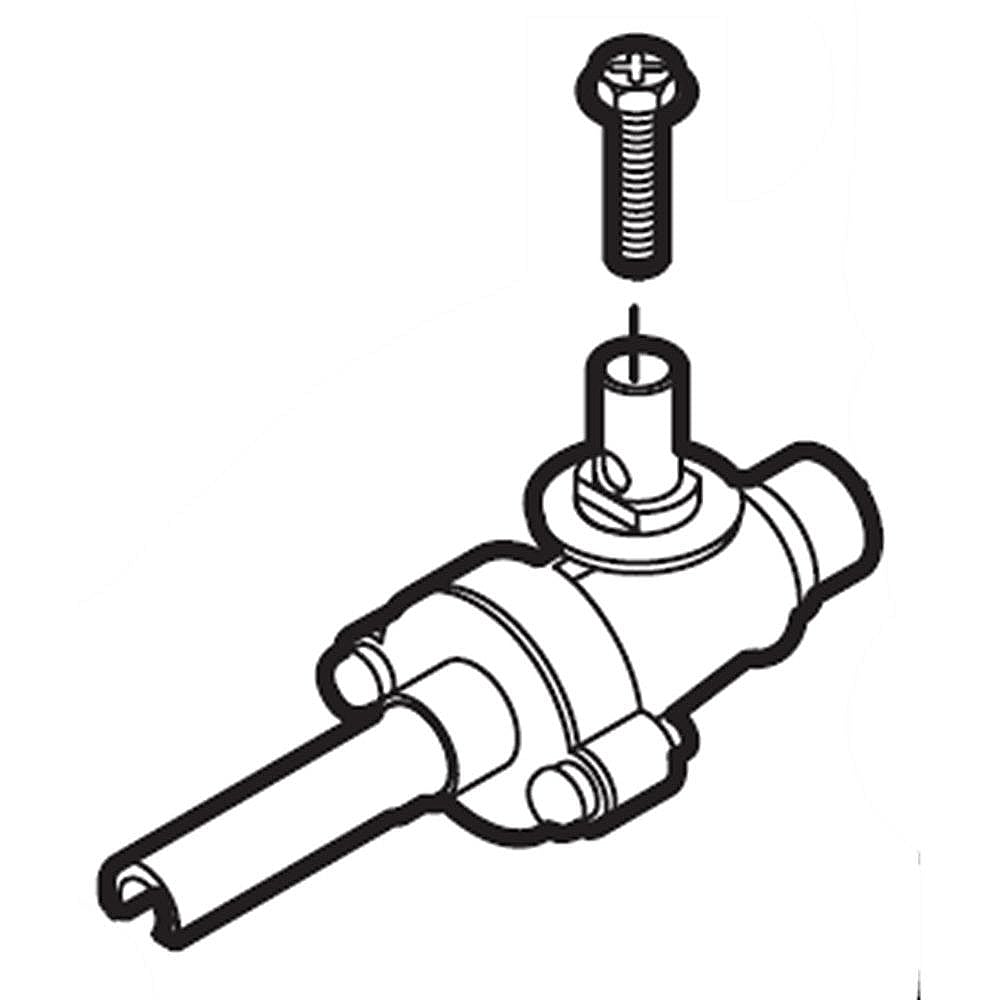 Range Surface Burner Valve, 12,000-BTU