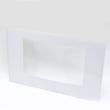 Range Oven Door Outer Panel And Foil Tape (white) for Kenmore 79094680301 - Part 5303935214