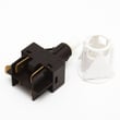 Range Simmer Select Switch And Bezel (white) for Kenmore 79094369700 - Part 5303935217
