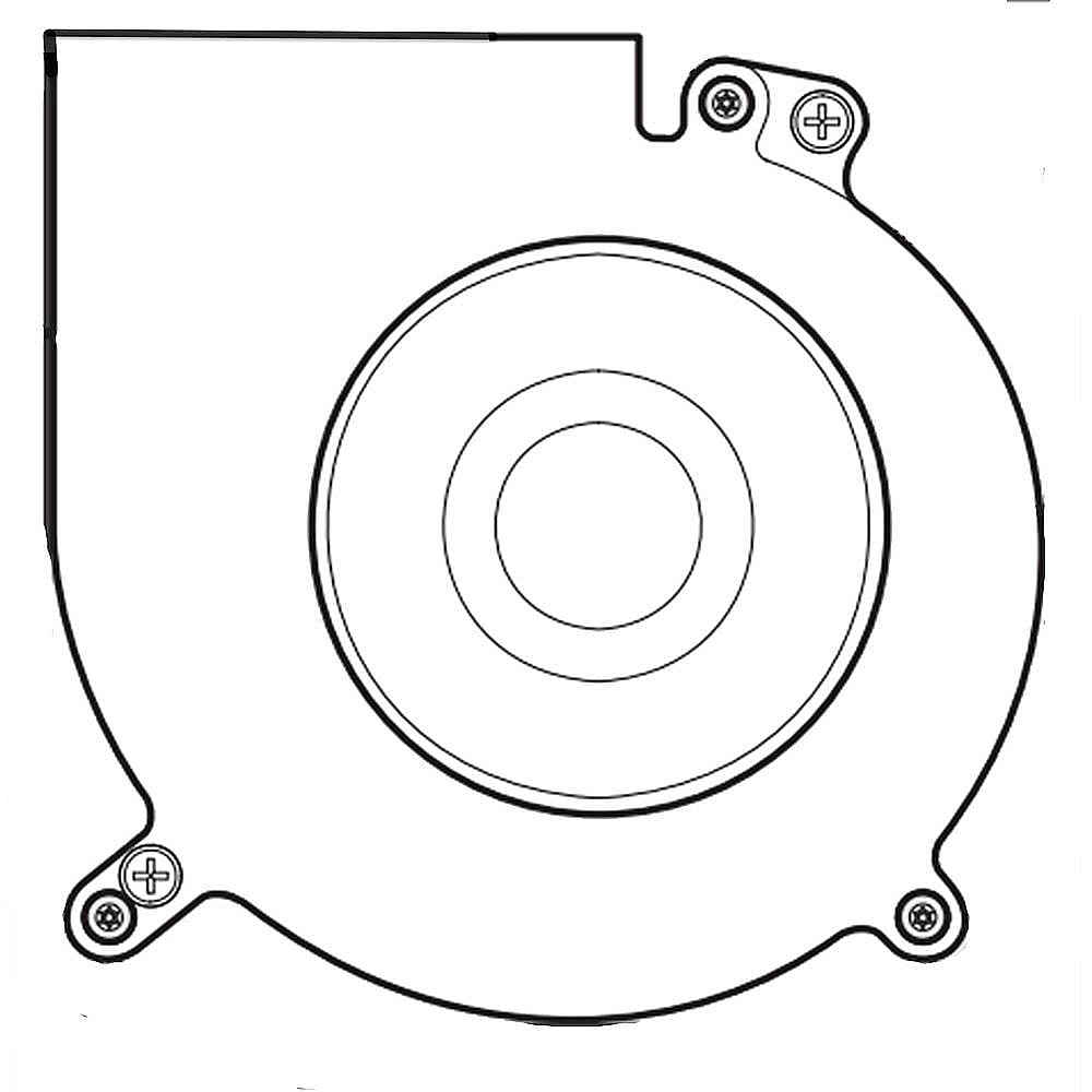 Photo of Part #5303935343, Fan Assembly from Repair Parts Direct