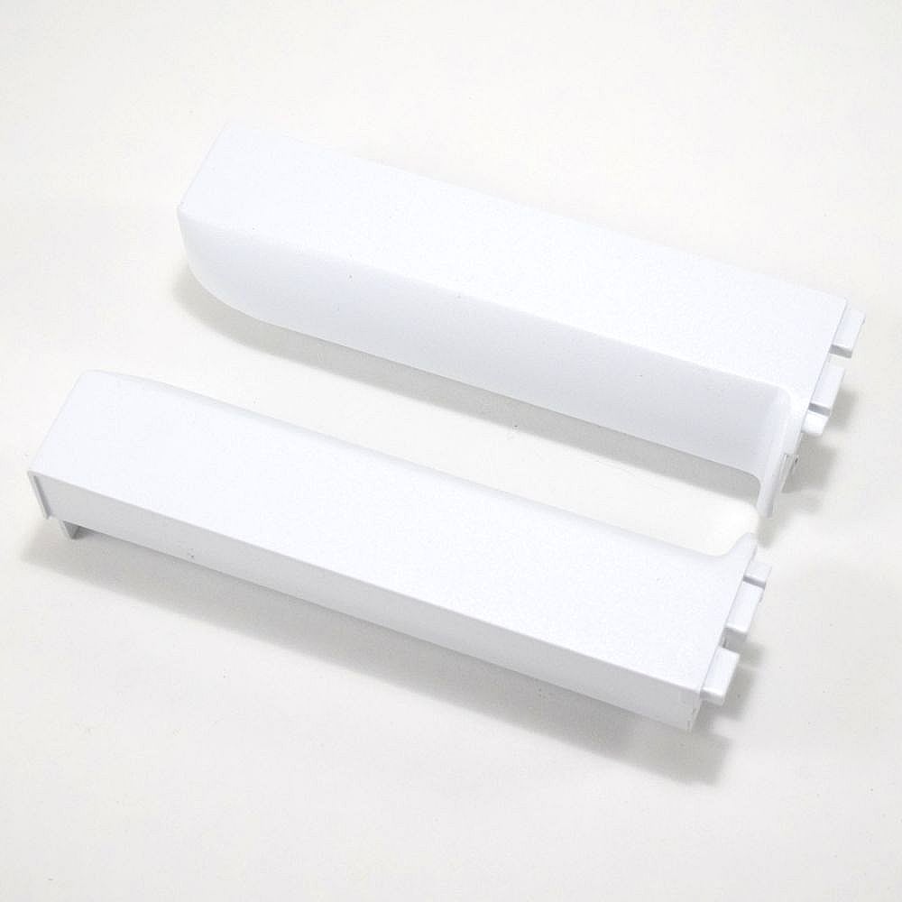Photo of Wall Oven Control Panel End Cap Set (White) from Repair Parts Direct