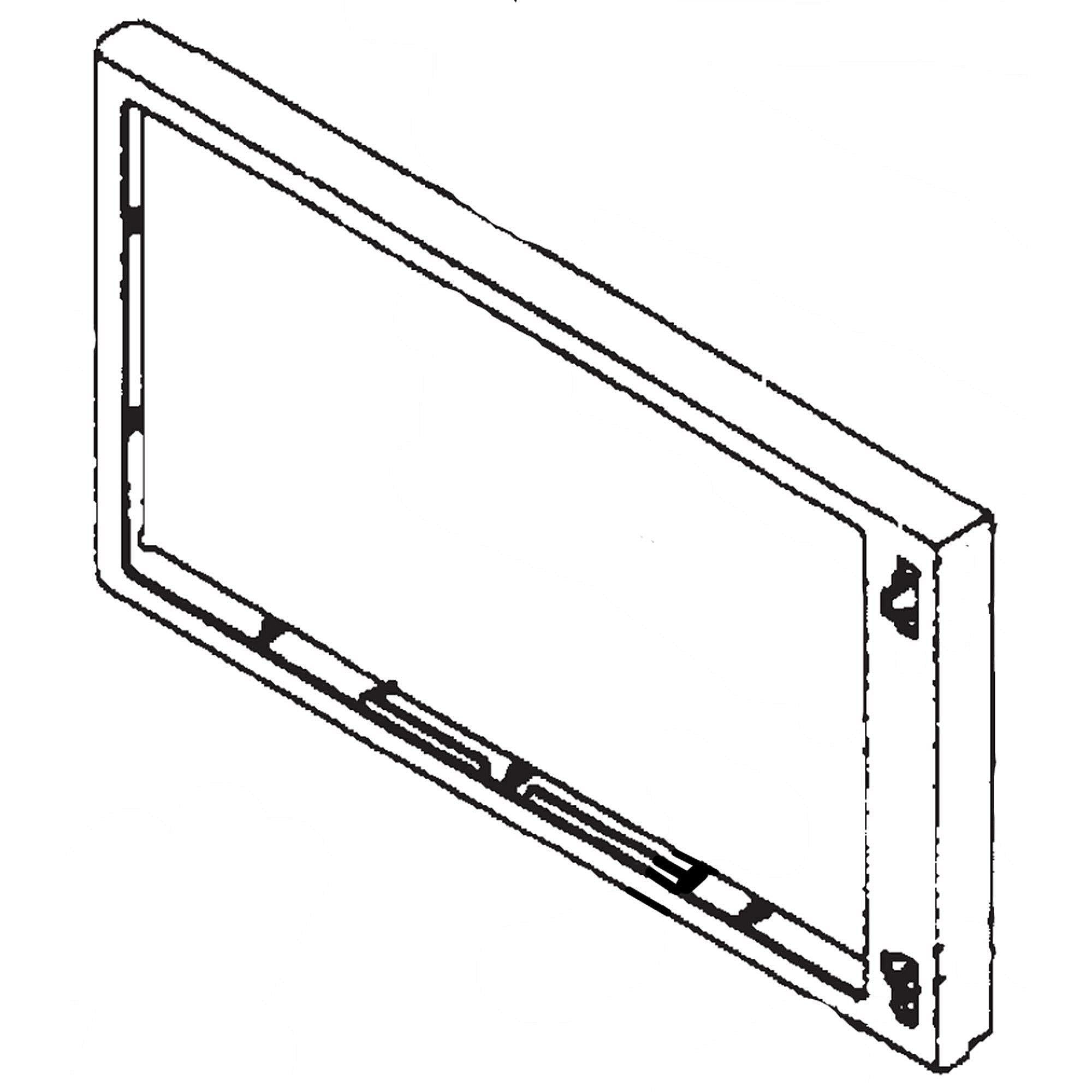 Part #5304408536, Bl Dr Frame / 23.25 x 12.75 x 1.88