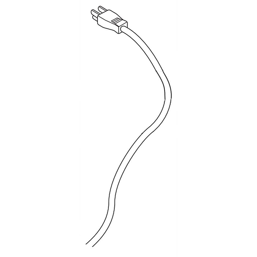 Part #5304440028, Microwave Power Cord / 13.05 x 9.40 x 5.15