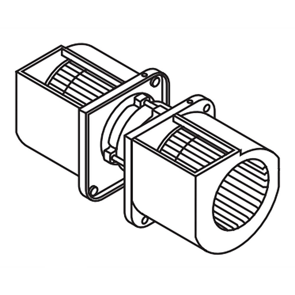 Frigidaire Part #5304440029, Microwave Vent Fan Motor Assembly | 10.20 x 6.85 x 4.70