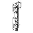 Microwave Door Latch Hook for Frigidaire CFMV156DBC - Part 5304440289