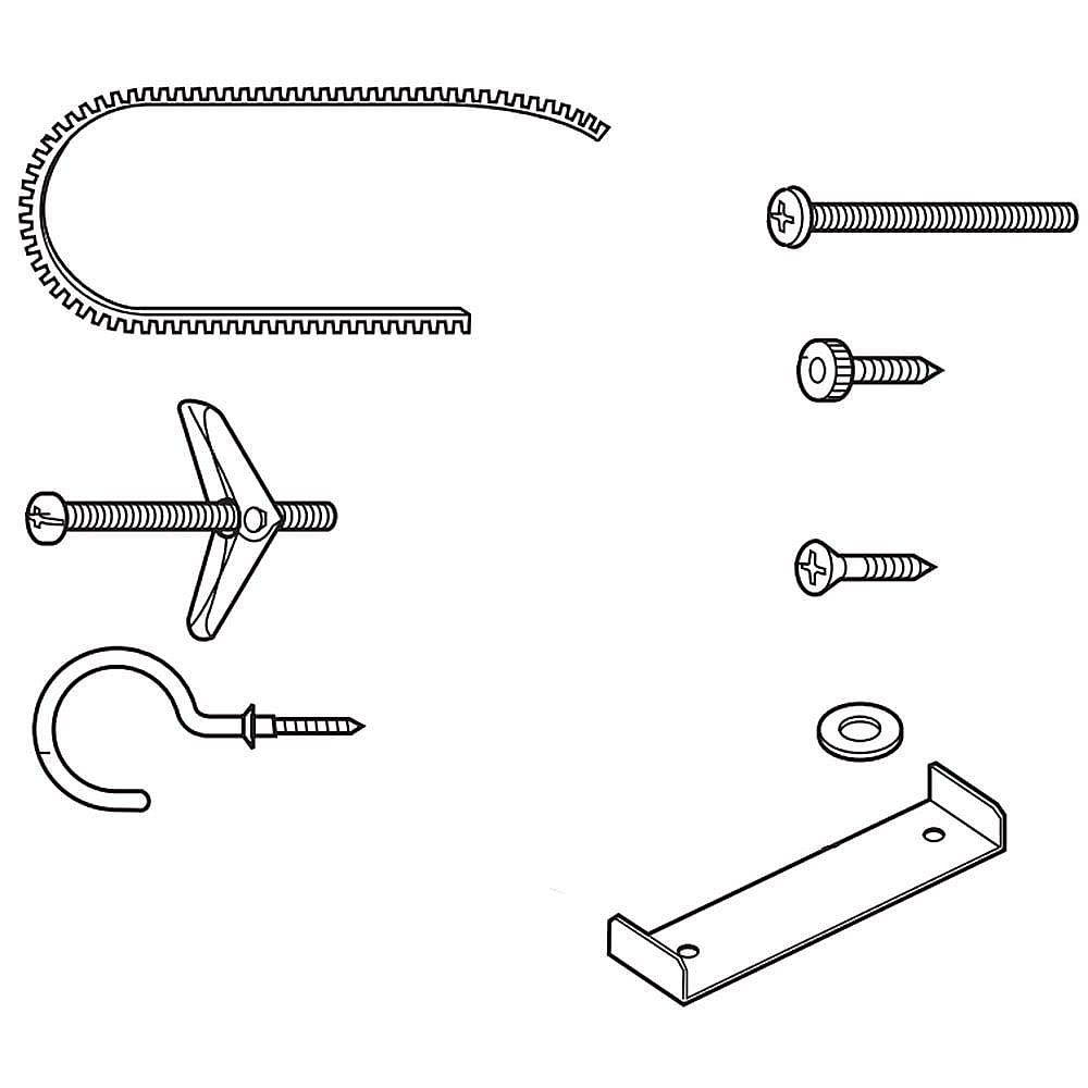 Frigidaire Part #5304441832, Hardware | 8.45 x 5.60 x 2.05