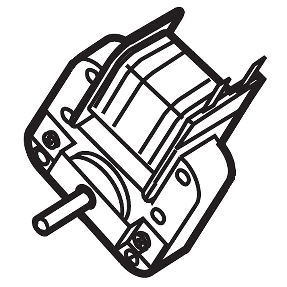 Frigidaire Part #5304441848, Microwave Cooling Fan Motor | 3.25 x 2.45 x 2.05