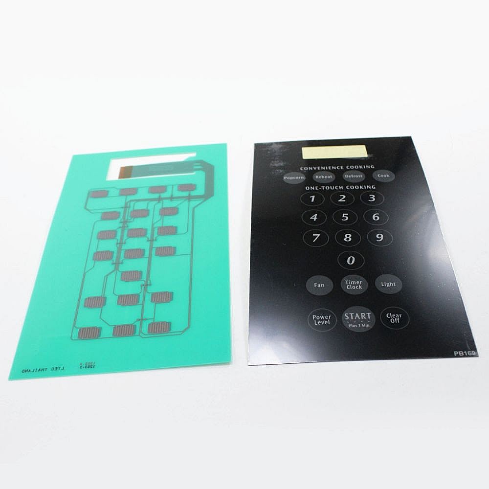Photo of Microwave Keypad (Black) from Repair Parts Direct
