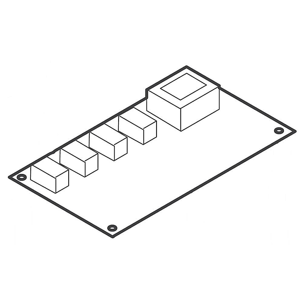 Electrolux Part #5304453232, Range Small Oven Control Board | 10.15 x 5.15 x 1.55