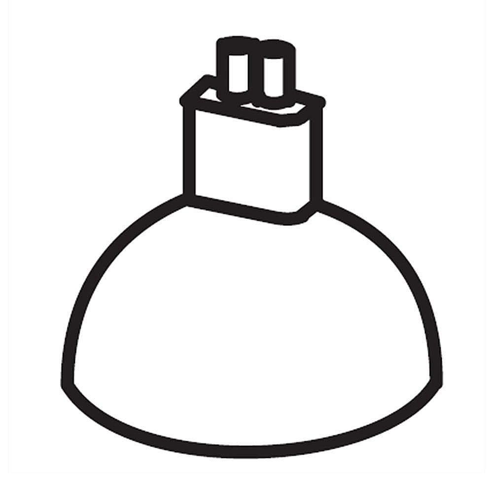 Electrolux Part #5304455738, Range Hood Halogen Light Bulb | 2.25 x 2.00 x 1.75