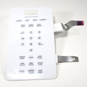 Microwave Keypad (white) 5304456072