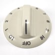 Range Oven Temperature Knob for Electrolux E30GF74GPS - Part 5304462146