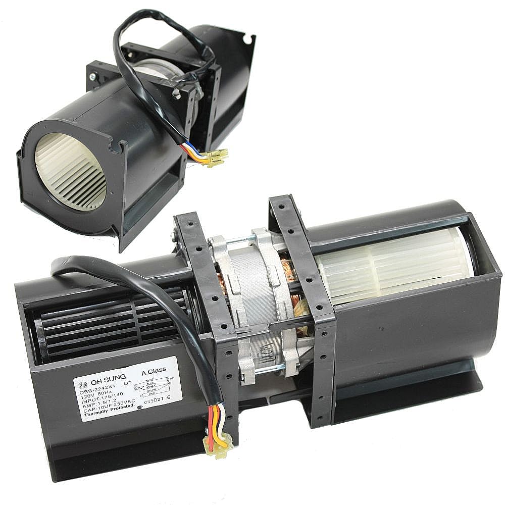 Part #5304491613, Electrolux Microwave Vent Fan Motor Assembly / 13.70 x 12.30 x 7.30