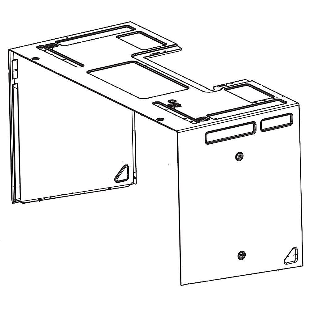 Frigidaire Part #5304464259, Microwave Cabinet (White) | 32.50 x 16.50 x 13.75