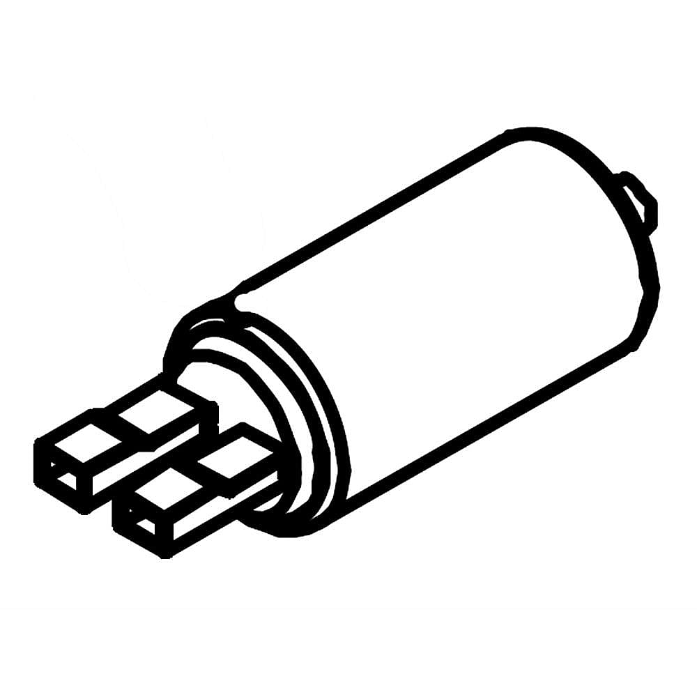Electrolux Part #5304464261, Range Hood Run Capacitor | 4.05 x 2.70 x 1.70