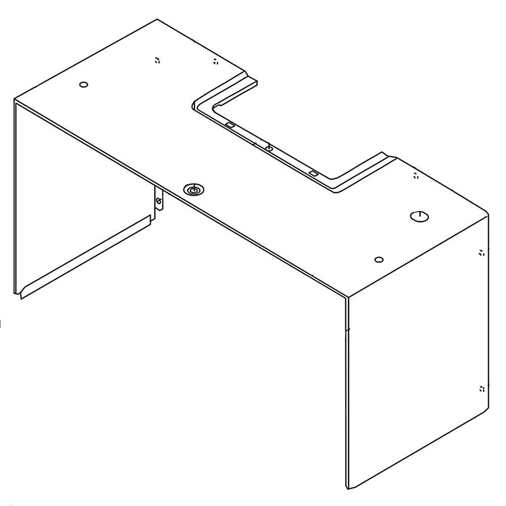 Frigidaire Part #5304468163, Cabinet | 30.00 x 13.75 x 0.25