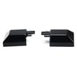 Microwave Door Handle End Cap for Frigidaire CGMV173KBC - Part 5304473840