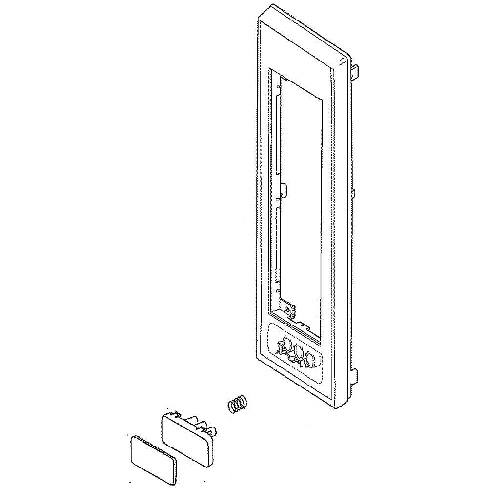 Wall Oven Microwave Control Panel Frame