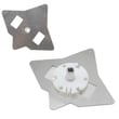 Microwave Stirrer Fan Blade Assembly for Electrolux EI30BM5CHZC - Part 5304475705