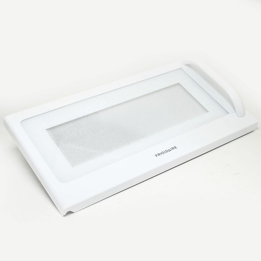 Part #5304477384, Frigidaire Microwave Door Assembly (White) (Replaces 5304472714) / 27.50 x 21.50 x 9.50