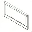 Microwave Door Outer Panel (stainless) for Frigidaire FFMV162LBA - Part 5304477403