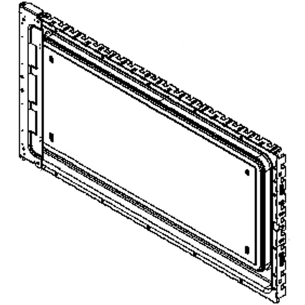 Part #5304525104, Ikea Microwave Door Inner Frame (Replaces 5304478902) / 22.50 x 11.75 x 0.88