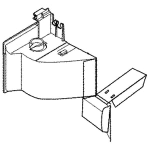 Wall Oven Microwave Magnetron Air Guide 5304478956