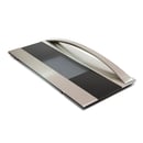 Wall Oven Microwave Door Outer Panel Assembly (Stainless)