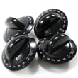 Cooktop Burner Knob Set, 4-pack