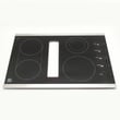 Range Main Top (black) for Kenmore Elite 79044113510 - Part 5304485477