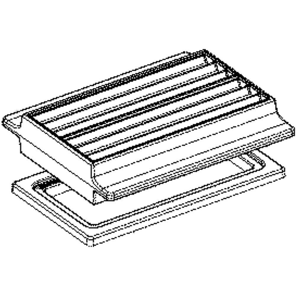 Kenmore Elite Part #5304485593, Range Surface Burner Grate | 11.30 x 9.40 x 2.80