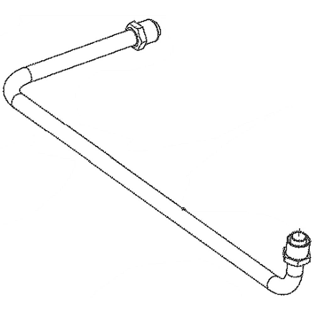 Part #5304486441, Cooktop Manifold Supply Tube / 16.50 x 14.55 x 4.90